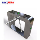 Entrance Low prices Access control 304 stainless steel security flap turnstile with fingerprint reader /face recognition