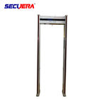 walk through metal door ip55 waterproof frame detector security gate Single /6 /12/18 /33 Zones