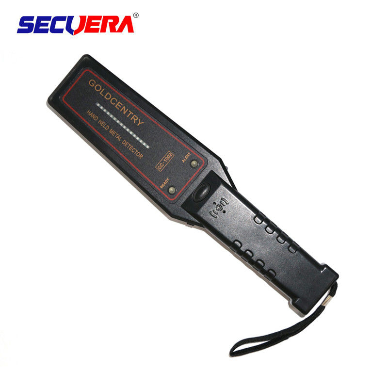 Automatically security Hand Held Metal Detector 22 KHZ Frequency With 12 Months Warranty handheld body scanner